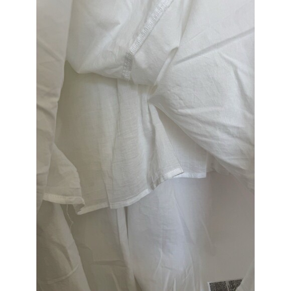 NWT Old Navy Lined White Cotton 3X Women’s Dress Sleeveless Pockets Summer Long - Picture 5 of 8